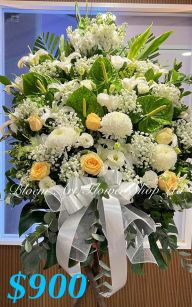 Funeral Flower - A  Standard CODE 91748